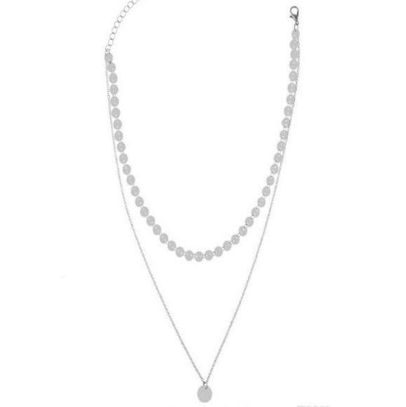 Gorgeous Coin Layered Boho Necklace Choker NEW - Picture 4 of 6